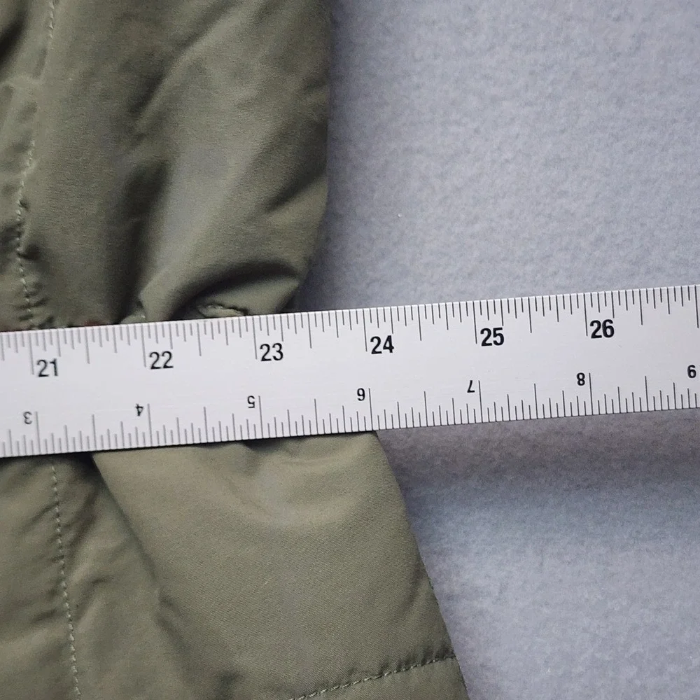 Carhartt Rain Defender Relaxed Fit Sherpa Lined Quilted Vest Olive Green XL